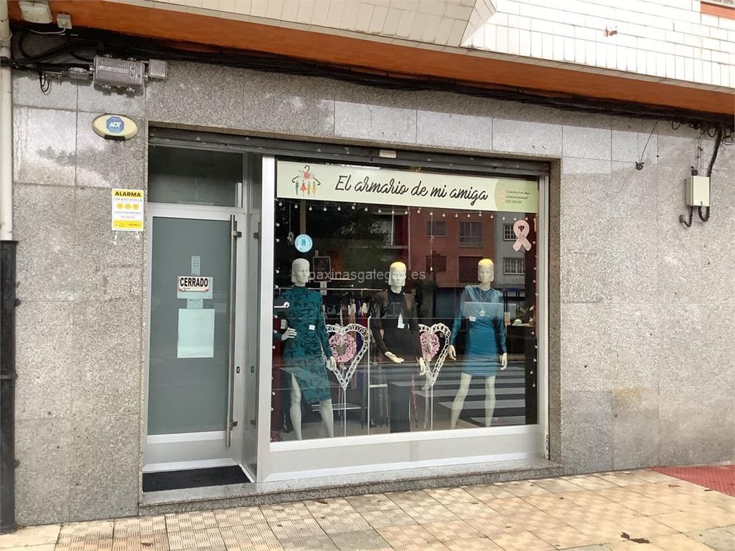 Fachada real de El Armario de Mi Amiga